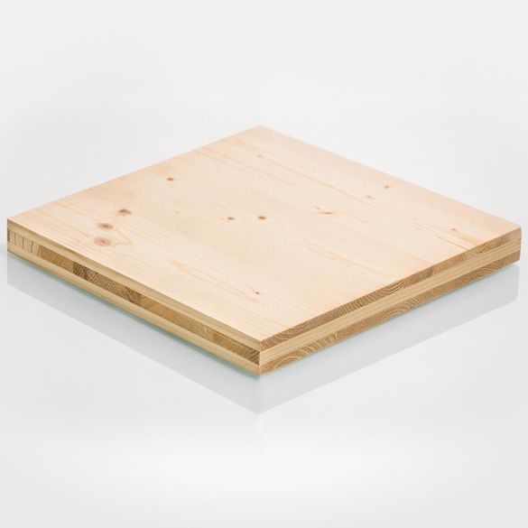 Panneau latté 3 plis épicéa Ép. 19 mm 300x205 cm - pfeifer 