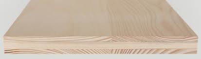 Panneau latté 3 plis épicéa Ép. 19 mm 500x205 cm - pfeifer