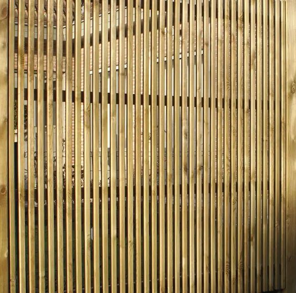Panneau pare-vue bois plano 180x180 cm - exterior living