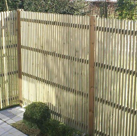 Panneau pare-vue bois plano 180x180 cm - exterior living