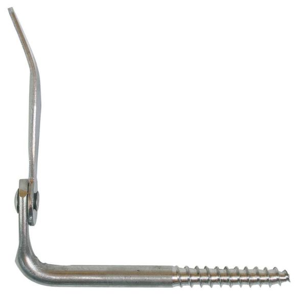 Arrêt de volet inox a4 l.130 mm - matériaux pleins