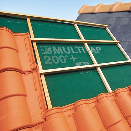 Film sous toiture multivap 200 - 1,50 x 50 m - ubbink