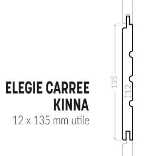 Lambris sapin brossé kinna 12x135x2650 mm blanc polaire - paquet de 1,79 m² - silverwood