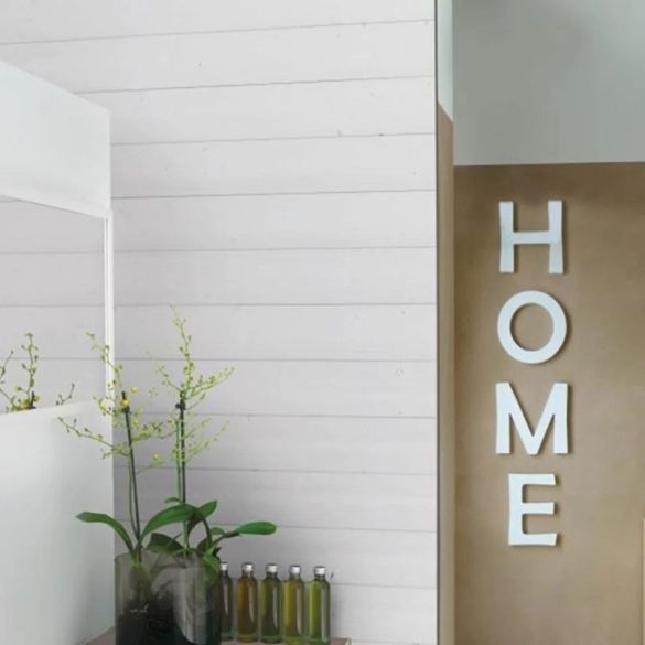 Lambris sapin brossé kinna 12x135x2650 mm blanc polaire - paquet de 1,79 m² - silverwood