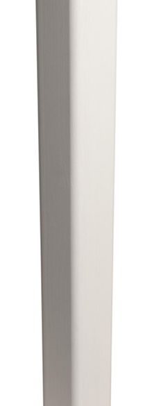 Corniere d'angle blanc 3000x55x55 mm - sapin traité classe 3