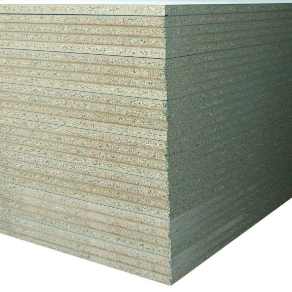 Panneau aggloméré hydrofuge en pin des landes pantyr p5 ctbh Ép. 38 mm 3060x1850 mm