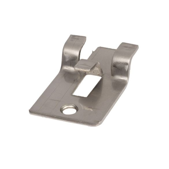 Clips de fixation + vis inox silvadec - sachet de 30 pcs