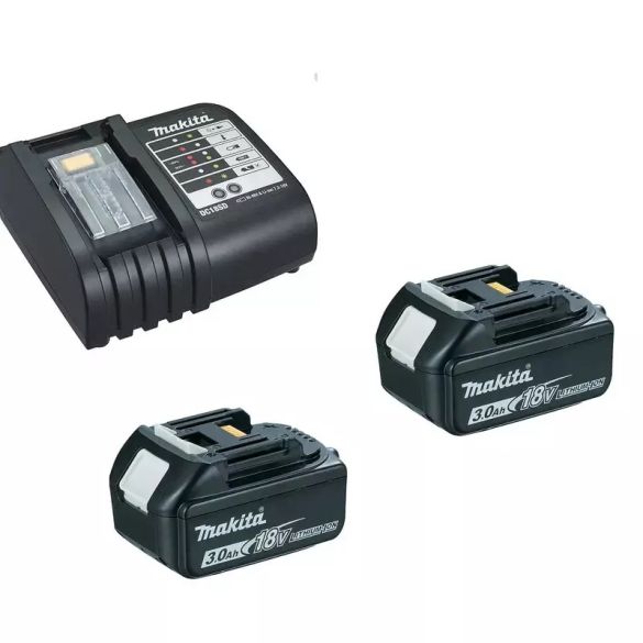 Perceuse visseuse 18 v li-ion 3ah 13 mm ddf453sfe + 2 batteries + chargeur rapide | makita