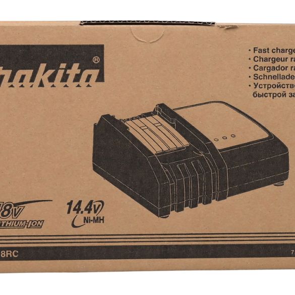 Chargeur rapide makstar dc18rc li-ion ni-mh 9,6 à 18 v | makita 195584-2 