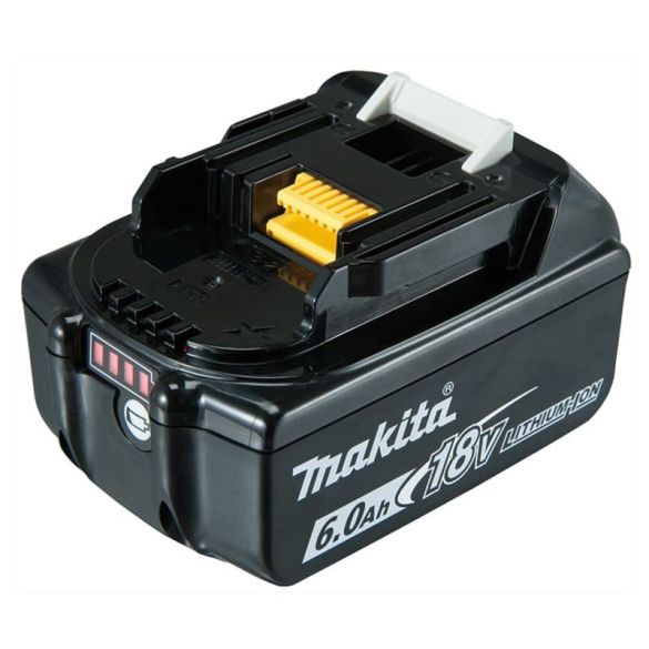 Batterie makstar 18 v li-ion lxt 6,0 ah - témoin de charge intégré | makita bl1860b