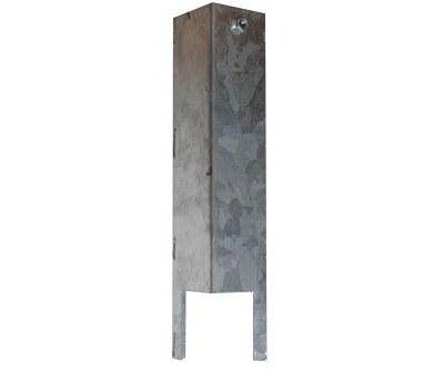 Support de poteau à sceller pour poteau bois 9x9 cm