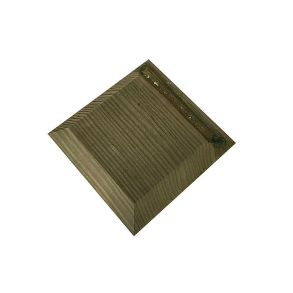 Chapeau couvre poteau bois 9x9 cm traité classe 4