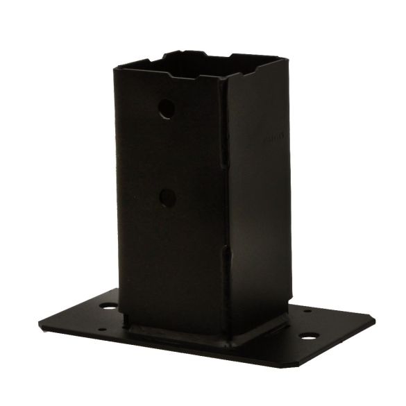Pied de poteau jardin 9 cm noir - ppjbt90pb - simpson strong-tie