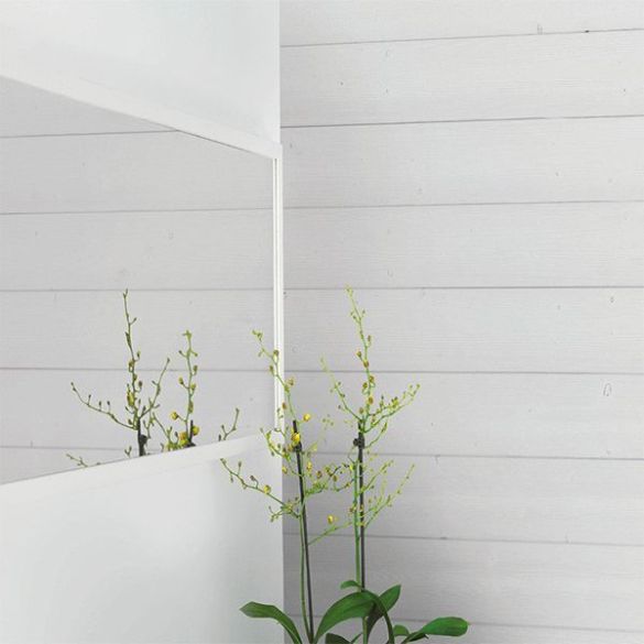 Lambris sapin brossé blanc polaire kinna 12x135x2350 mm - silverwood