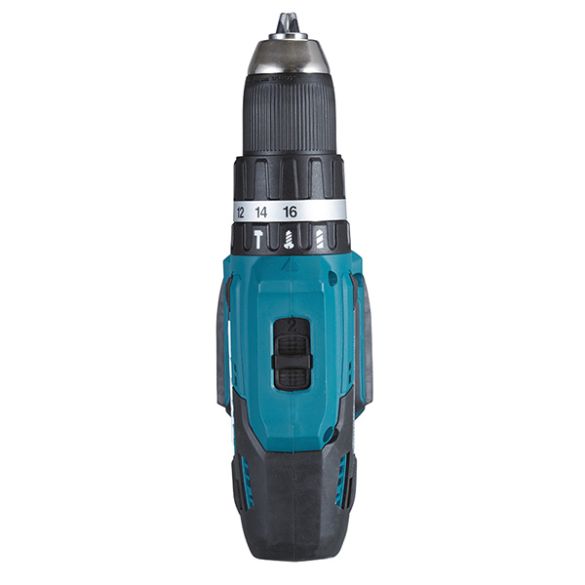 Perceuse visseuse percussion 2ah 18v avec 2 batteries bl1820g + chargeur + 70 accessoires hp488daex2 makita