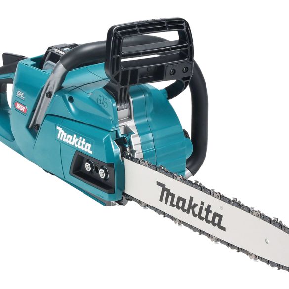 Tronçonneuse xgt 40v max 40 cm + batterie 5 ah + chargeur makita uc012gt102