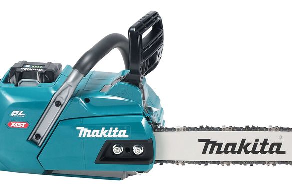 Tronçonneuse xgt 40v max 40 cm + batterie 5 ah + chargeur makita uc012gt102