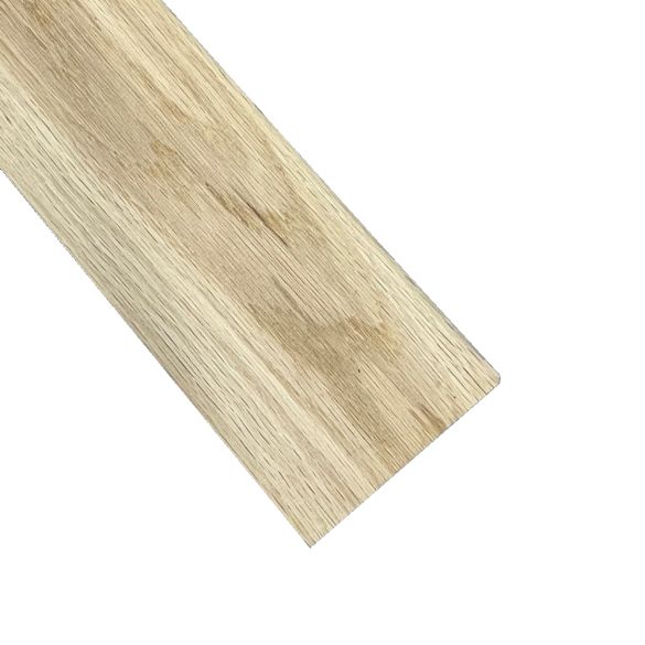 Plinthe en chêne massif bord arrondi 100x10 mm l. 2,40 m