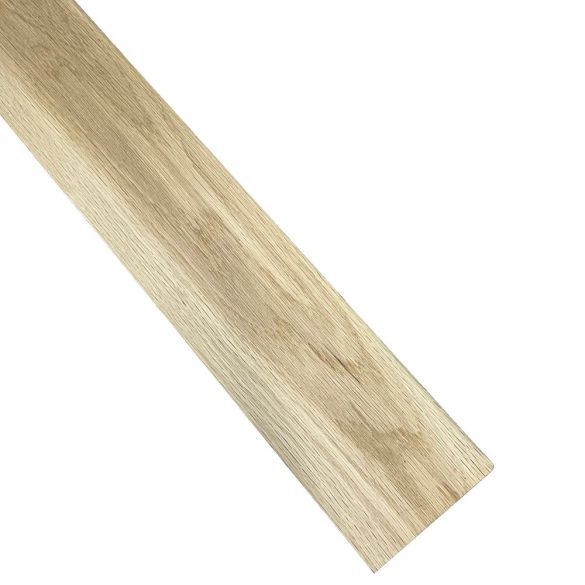 Plinthe en chêne massif bord arrondi 70x10 mm l. 2,40 m