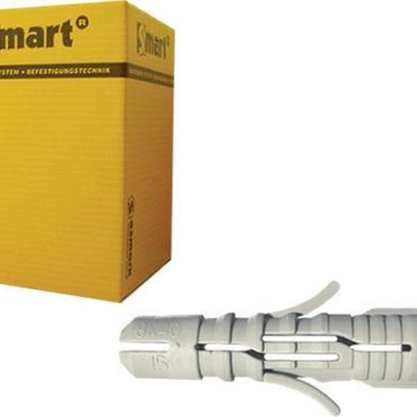 Cheville nylon multifonction Ø5x25 mm smart - boîte de 200