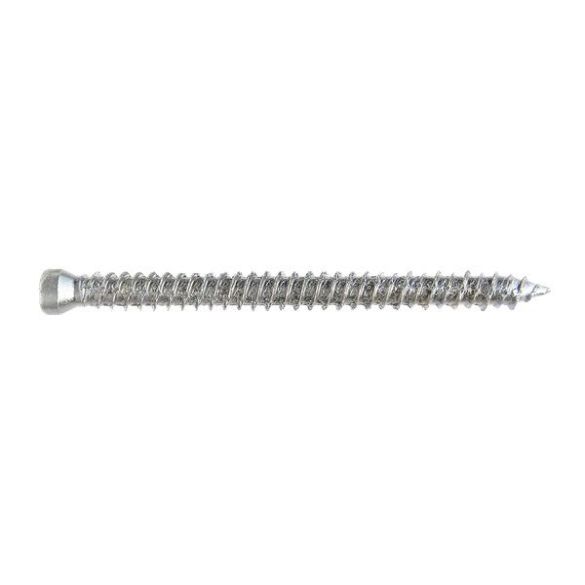 Vis béton Ø7,50 x 152 mm en acier zingué torx30 smart - boîte de 100