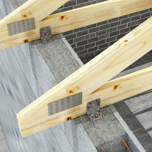 Equerre renforcée e4/2.5 - 100x60x75x2,5 mm simpson
