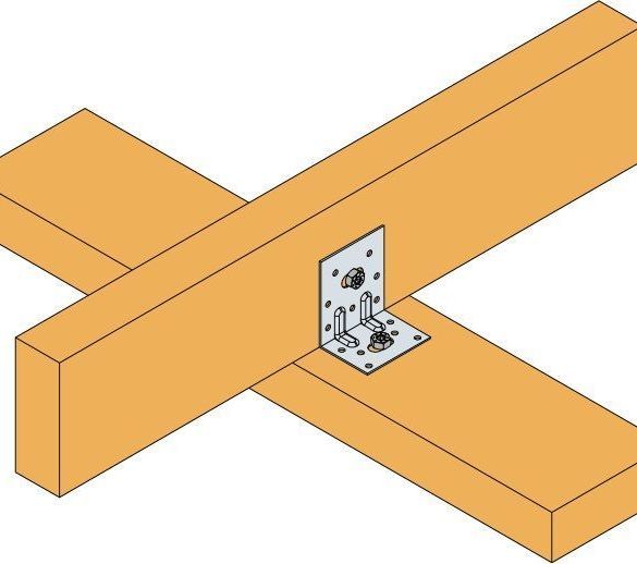 Equerre renforcée e6/2.5 - 120x60x75x2,5 mm simpson