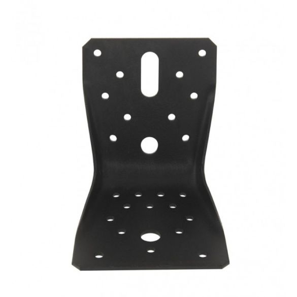 Equerre de structure noire abr100 - 90x100x100x2 mm simpson