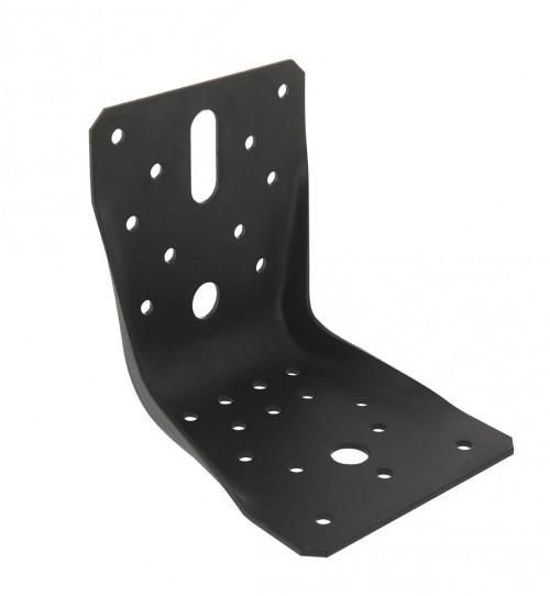 Equerre de structure noire abr100 - 90x100x100x2 mm simpson