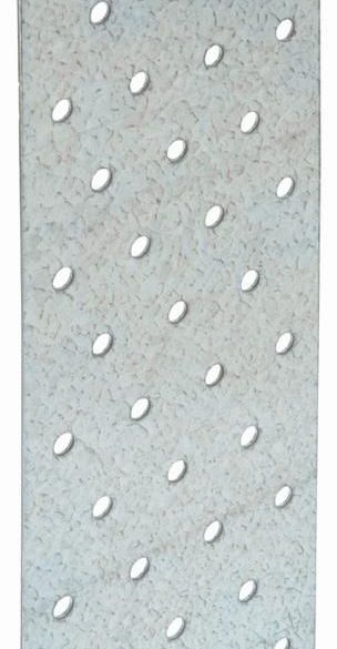 Plaque perforée np20 40x120 mm Ép. 2 mm - simpson
