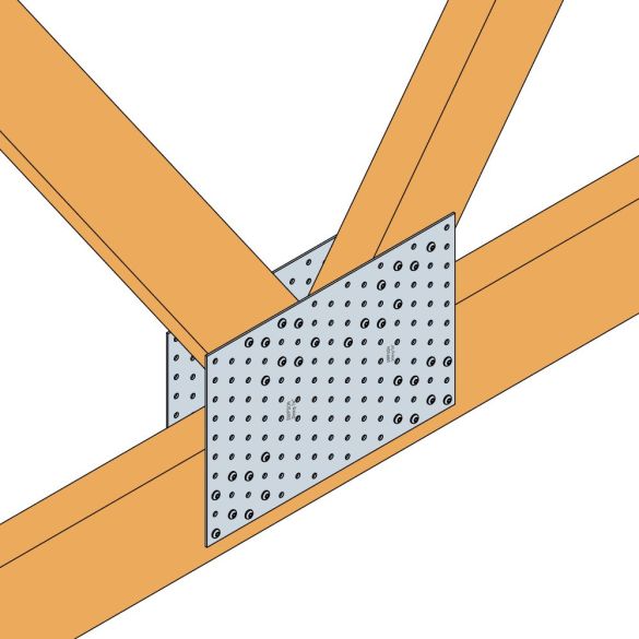 Plaque perforée np20 60/160/2 mm - simpson strong-tie
