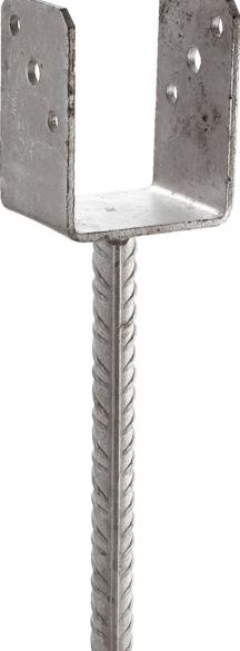 Pied de poteau en u à sceller ppd140/70g - simpson strong-tie