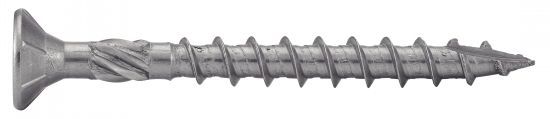 Vis inox a4 pour bois tendres tête anti-fendage Ø 5x50 mm - boîte de 400