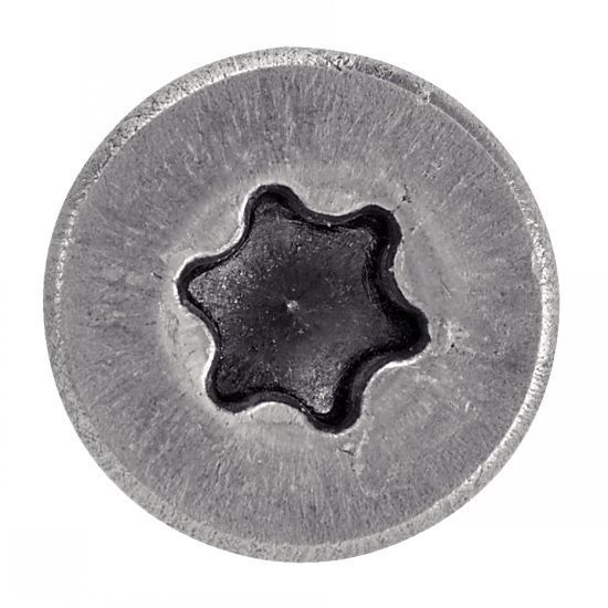 Vis inox a4 pour bois tendres tête anti-fendage Ø 5x60 mm - boîte de 400