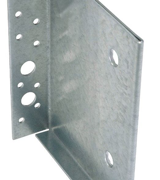 Étrier à âme intérieure etnm - acier galvanisé - 185x130 mm 
