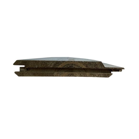 Bardage sapin réversible 2700x145x22 mm traité classe 3 vert