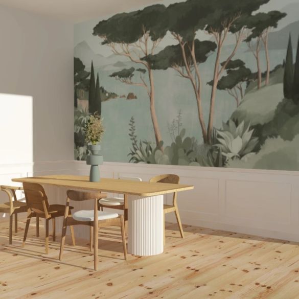 Parquet pin massif à clouer 200x14 cm - choix noueux
