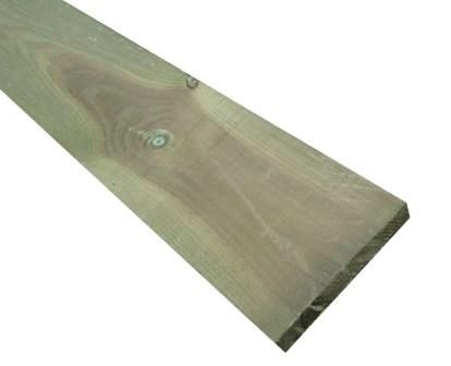 Planche pour mur de soutènement bois 27x250x2400 mm en pin classe 4 