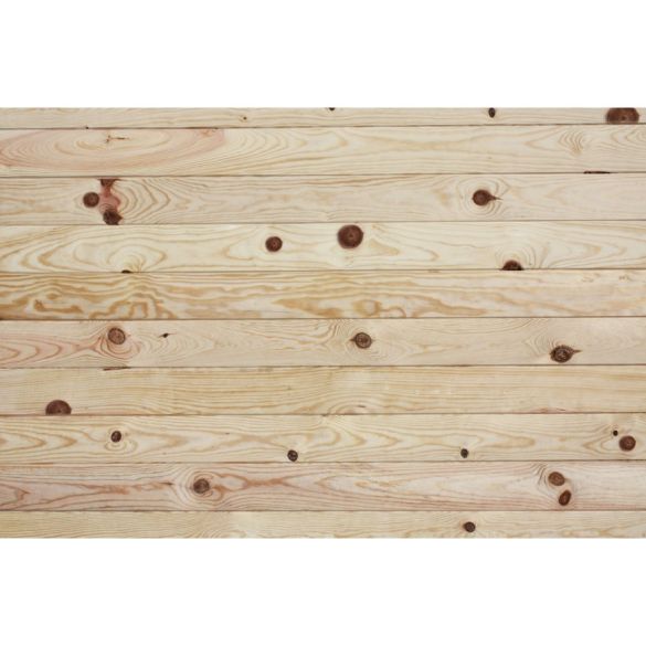 Lambris tradition noueux profil grain d'orge 100x10 mm l. 2,00 m en pin