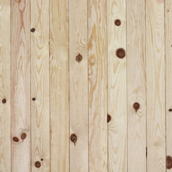 Lambris tradition noueux profil grain d'orge 100x10 mm l. 2,00 m en pin