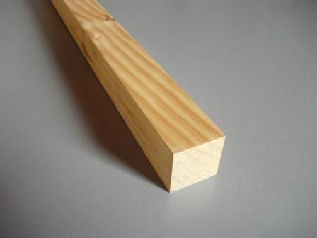 Carrelet en pin 40x40 mm longueur 2,00 m