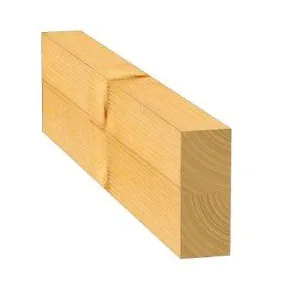 Chevron en pin brut 2400x200x80 mm