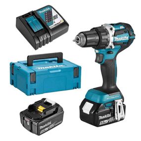 Perceuse visseuse ddf458rtj 18 v li-ion 5 ah + chargeur rapide + 2 batteries | makita