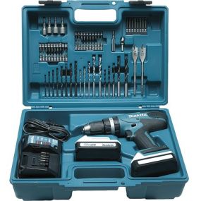 Perceuse visseuse à percussion 18 v 1,5 ah hp457dwe10 makita
