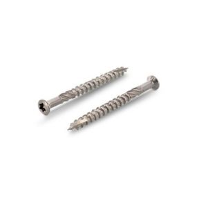 200 vis à bois Ø 4x60 mm torx 20 - tête fraisée - filetage partiel