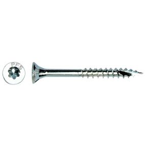 200 vis à panneaux bois Ø 3,5x40 mm torx15 - tête fraisée - filetage partiel