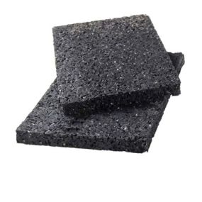 Cales isolantes caoutchouc rubberpad 90x90x8 mm nivo - boîte de 24 cales