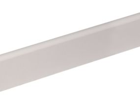 Plinthe en pin prépeint blanc 100x10mm l. 2,00 m