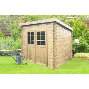 Abri en bois stendal 248 x 198 cm 4,91 m²- s8605