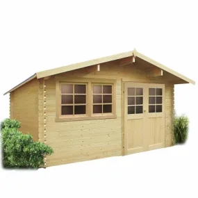 Abri jardin 28 mm niort 418 x 298 cm - 12,46m² - s8308